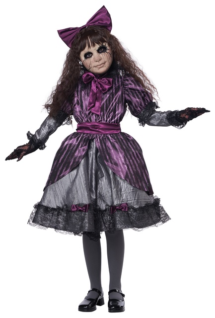 Creepy boy doll costume online