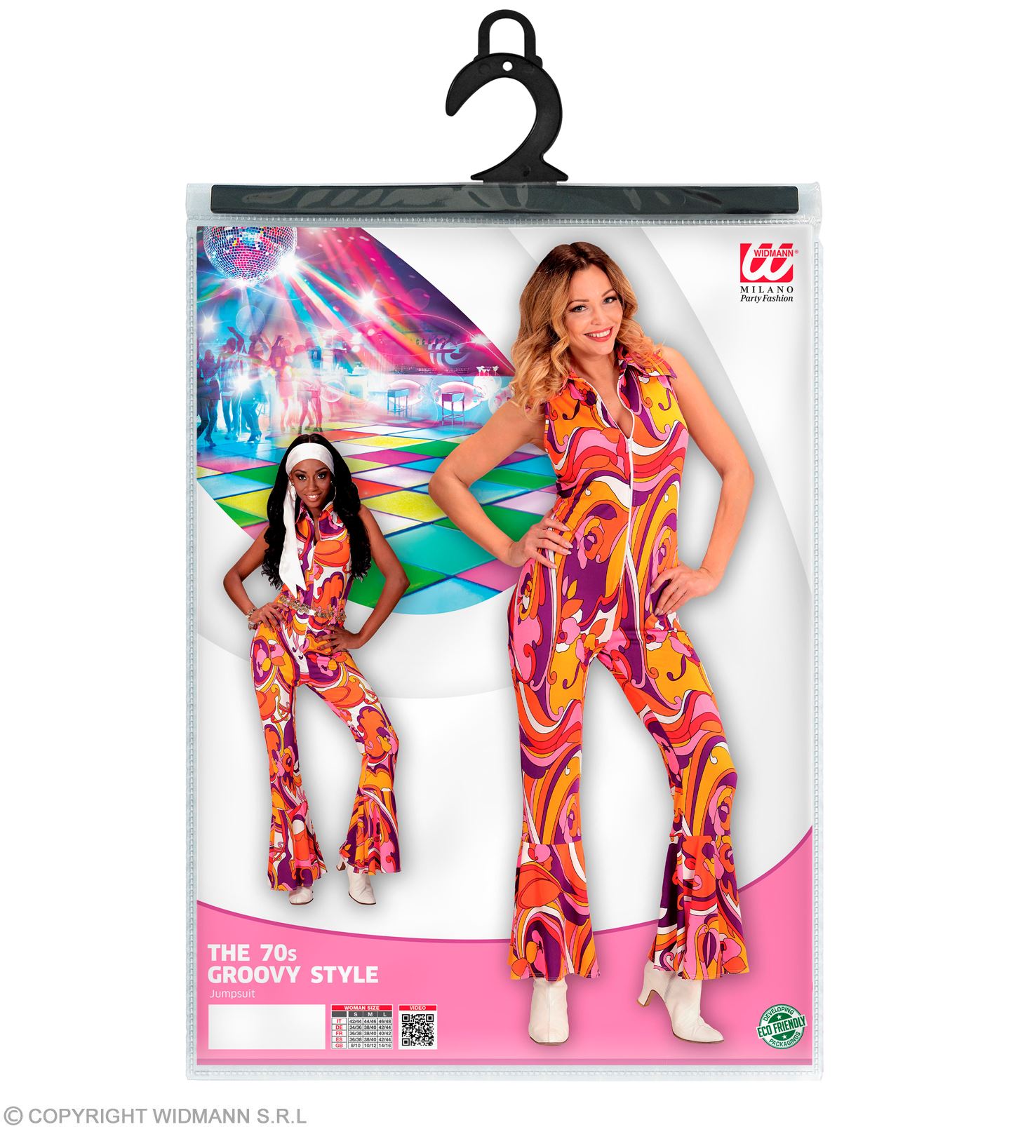 70S Lady Jumpsuit Orchid shoparty