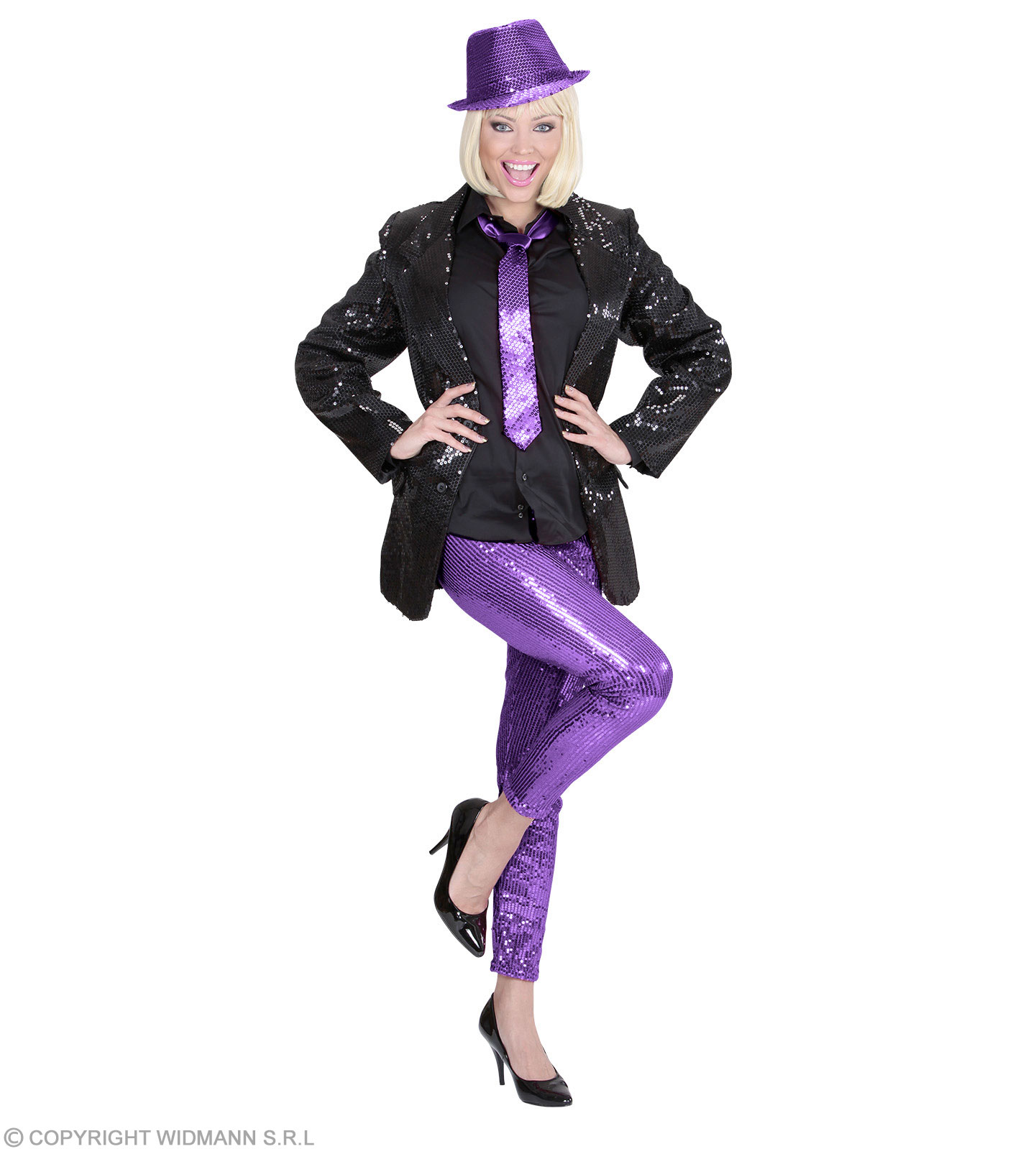 Purple sequin leggings best sale