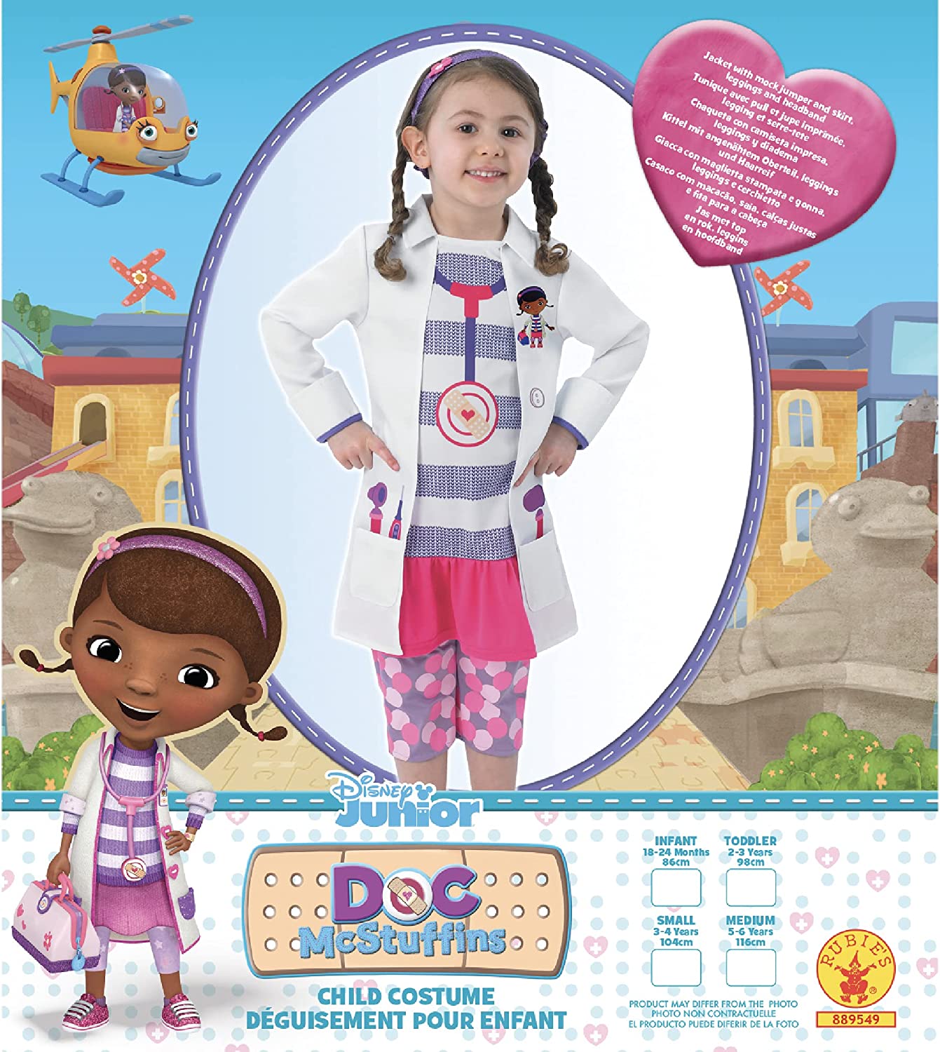 Disney doc mcstuffins costume 2025